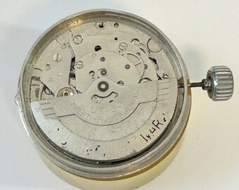Piezas de reloj DORSET Cal UT-50 Movimiento Horquilla de equilibrio Puente de resorte Esfera Manecillas Escritorio