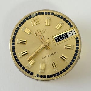 Elgin Caliber 334 AS 1916 Watch Parts Movement Balance Fork Spring Bridge image 2