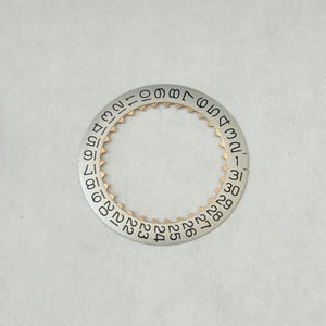Omega Cal 563 Watch Parts Movement Calendar Disk Fork Wheels Springs Bridge 2 image 18