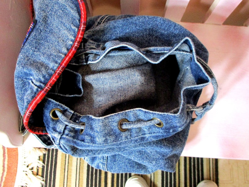 Large Canvas Backpack City Country Bag Backpack Handbag Denim Backpack CHEROKEE Backpack Shoulder Bag