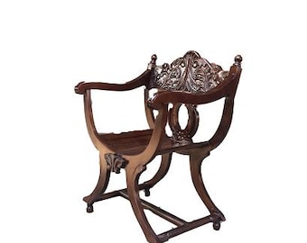 Sedia a forbice "Medievale", altezza 90 cm