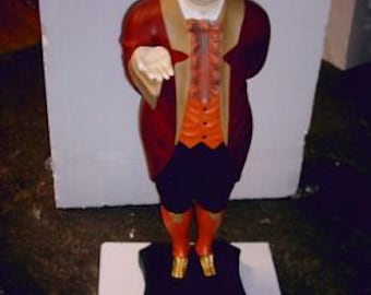 Stille butler "Amerikaanse butlerfiguur" Hoogte 100 cm