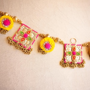 Handmade Bandhanwar Toran | Festive Indian Door Hanging | Diwali  Home Decor