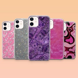Glitter Phone Case Sparkle Shine Cover for iPhone 16, 15, 14, 13, 12, Samsung S24Ultra, S23FE, S22, A15, A54, A25, A14, Pixel 9Pro, 8Pro, 8A