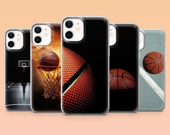 Ball Phone Case Sport Basketball Cover for iPhone 16, 15, 14, 13, 12, Samsung S24Ultra, S23FE, S22, A15, A54, A25, A14, Pixel 8Pro, 7Pro, 8A