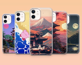 8 Bit Pixel Art Phone Case Game World Cover for iPhone 16, 15, 14, 13, 12, Samsung S24Ultra, S23FE, S22, A15, A54, A25, A14, Pixel 9Pro, 8A