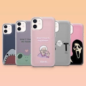 Joke Phone Case Funny Meme Cover for iPhone 16, 15, 14, 13, 12, Samsung S24Ultra, S23FE, S22, A15, A54, A25, A14, Pixel 9Pro, 8Pro, 8A, 7A