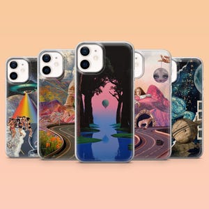 Surrealist Art Phone Case Beksinski Cover for iPhone 16, 15, 14, 13, 12, Samsung S24Ultra, S23FE, S22, A15, A54, A25, A14, Pixel 9Pro, 8A