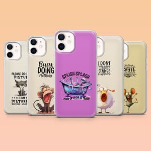 Sarcastic Phone Case Funny Joke Text Cover for iPhone 16, 15, 14, 13, 12, Samsung S24Ultra, S23FE, S22, A15, A54, A25, A14, Pixel 9Pro, 8A