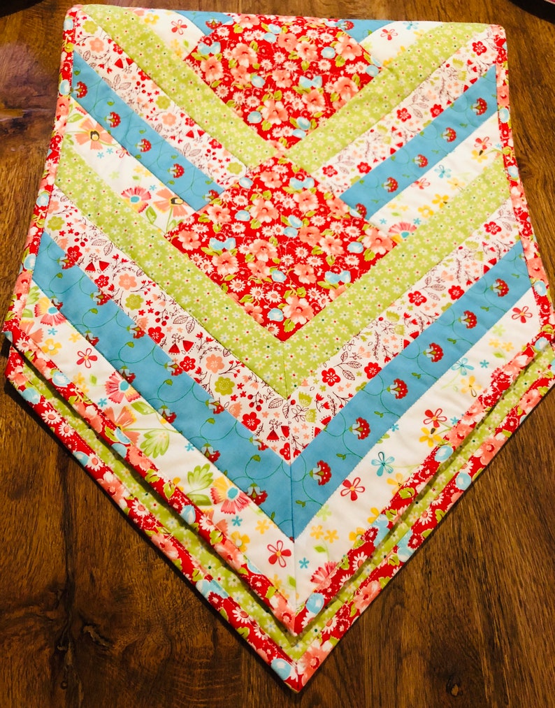 Colorful Surprise Table Runner
