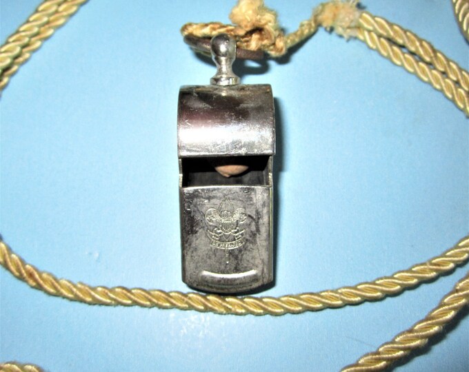 Vintage Boy Scout Whistle 1950s Etsy
