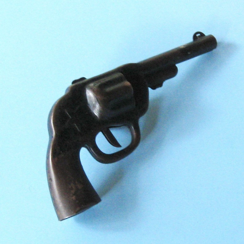 Antique Vintage Tin Metal Toy Gun Late 1800's Etsy