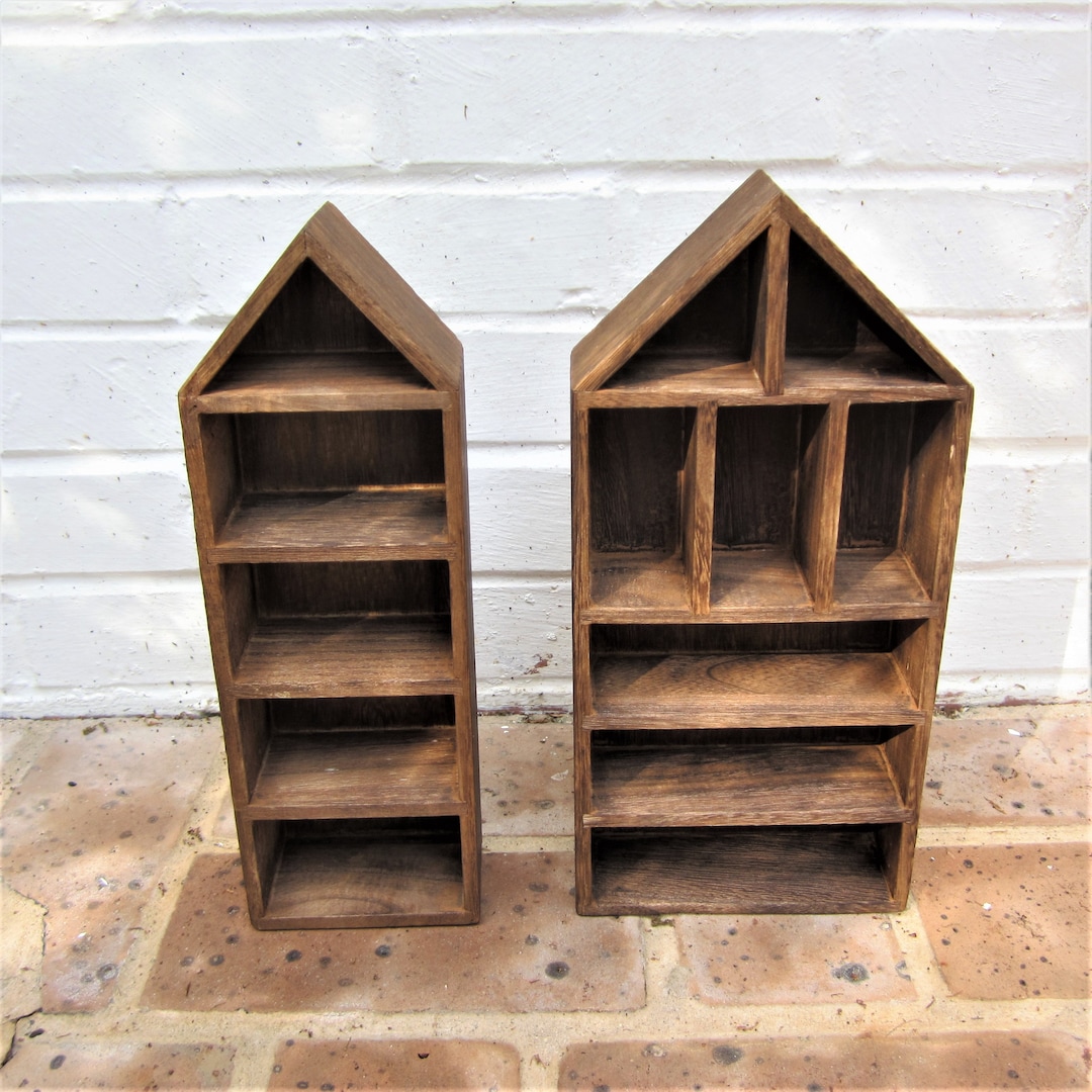 Vintage Shadow Box Vintage House Shaped Shadow Box Boxes 13 Etsy