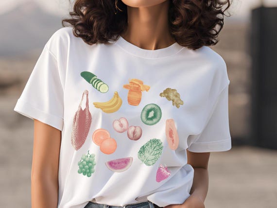 Maglietta frutta clearance
