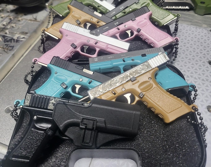 Featured listing image: Mini Pew Pew Keychain with case