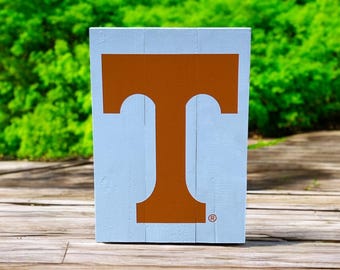Tennessee Vols Power T Holzschild: UT Football