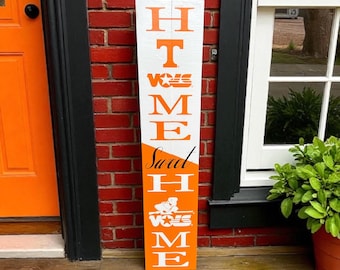Tennessee Vols Home Sweet Home Holzschild | Zurückgefordert Rustikale Volunteers Dekor