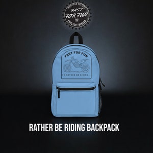 Lieber Be Reitrucksack (Blau)