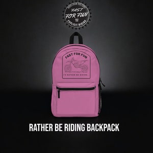 Lieber Be Reiten Rucksack (Pink)