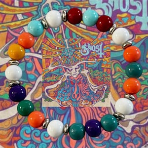 Seven Inches Of Satanic Panic Beaded Bracelet