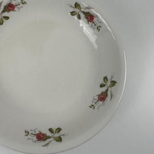 Plate Eschenbach approx. 22 cm 8.7&quot; Porcelain plate Ceramic plate Collector plate Flower plate vintage Rose plate thrift Floral plate