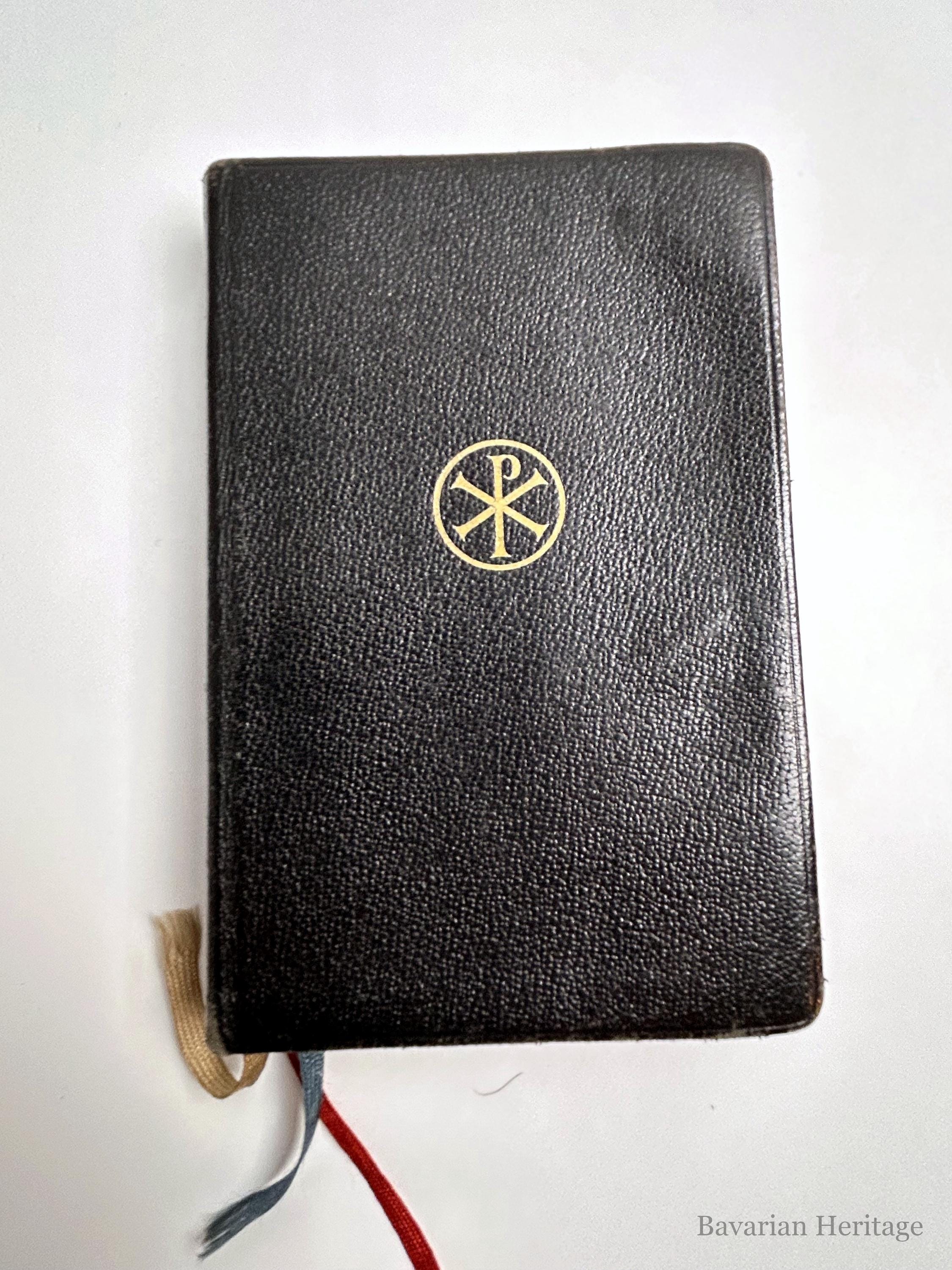 Laudate Gebetbuch Bistum Münster 1950 Leder Chi Rho