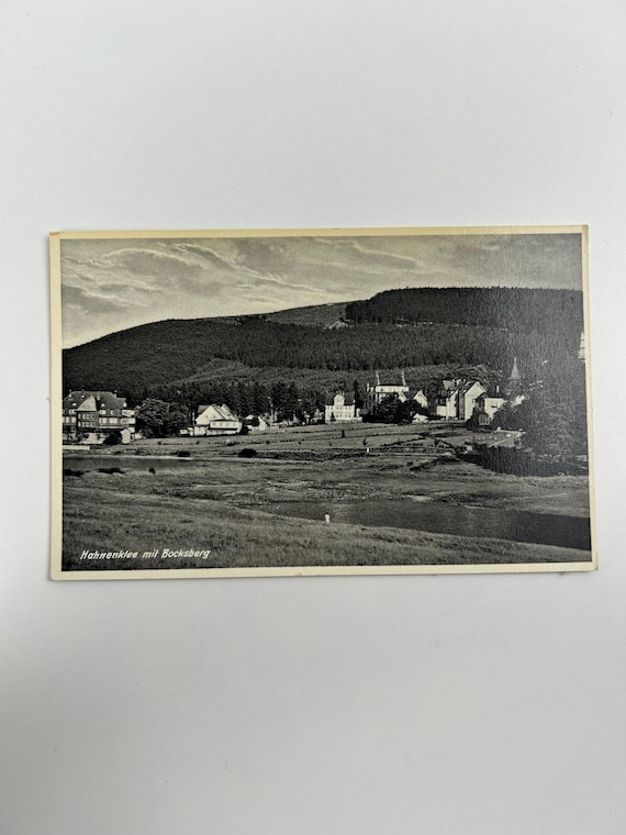 Hahnenklee Bocksberg Postkarte Vintage