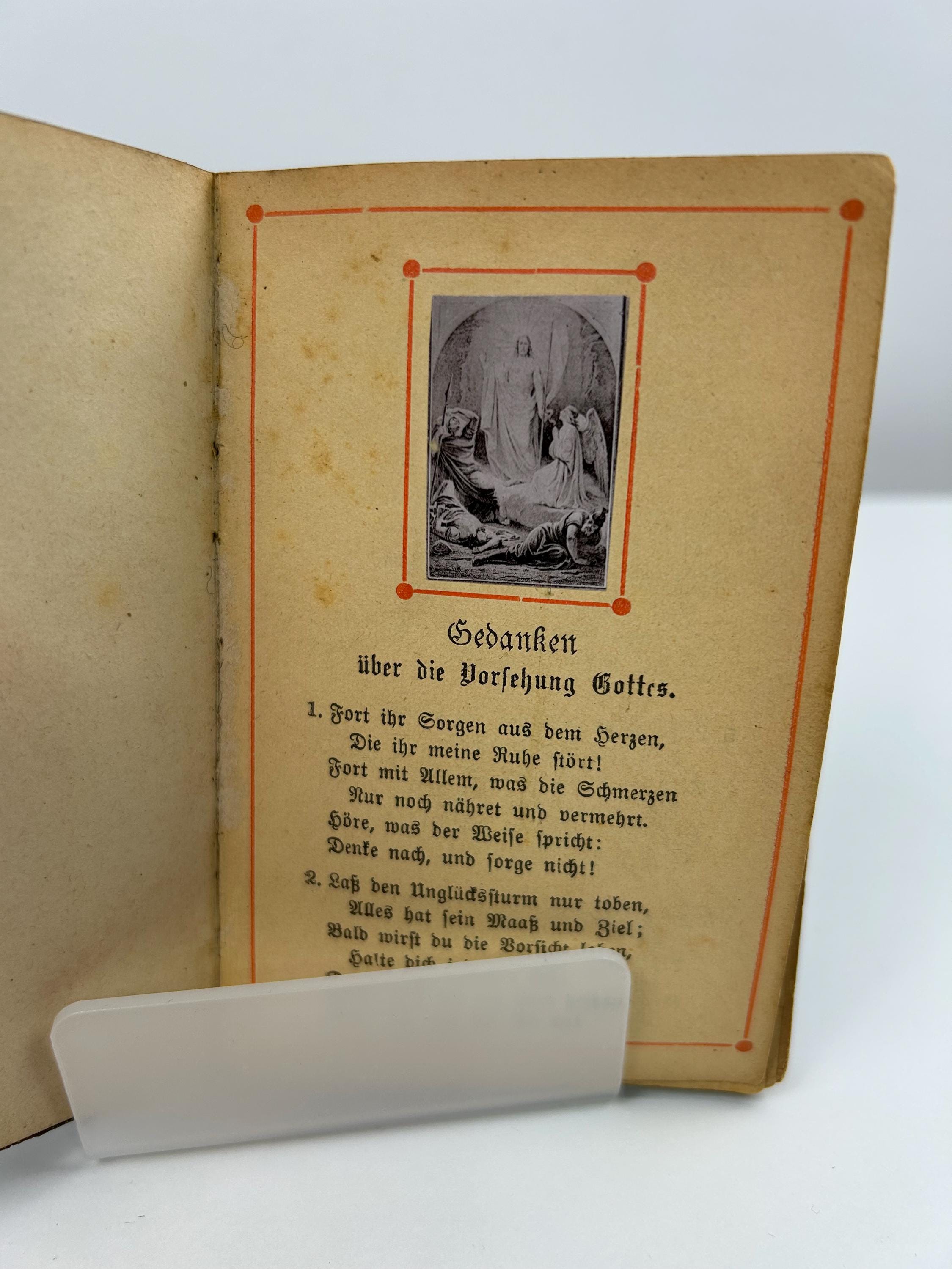 Andachtsbuch J Pfeiffer München vintage antik