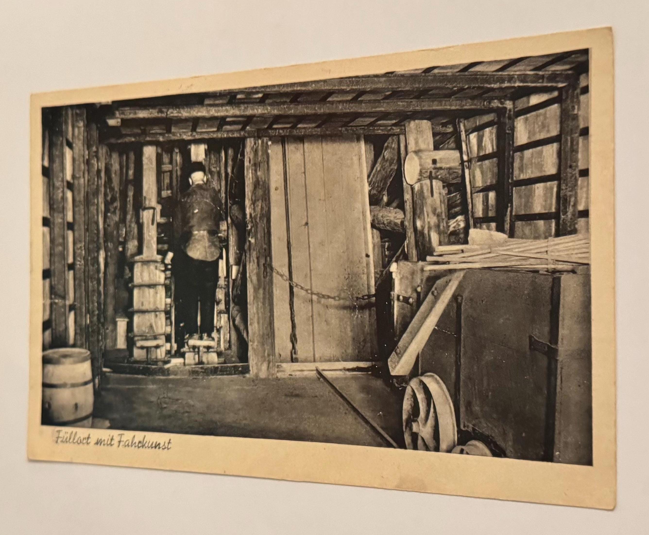 Antike Vintage Bergbau Postkarte Künstlerkarte alt Ansichtskarte Sammler Karten Sammlung retro Postkartensammlung  ca. 1900–1920