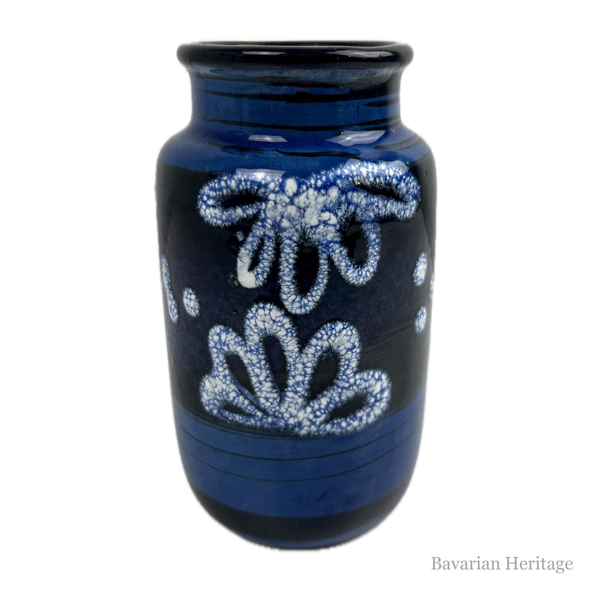 Vintage Blue Scheurich 237-15 Vase