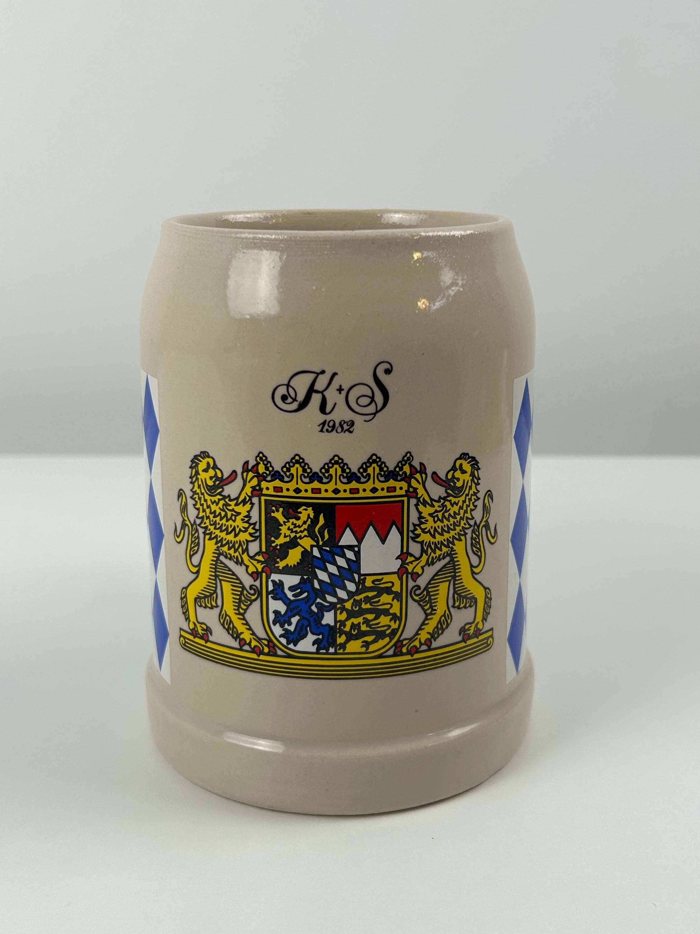 Bayerischer Bierkrug vintage Bierglas