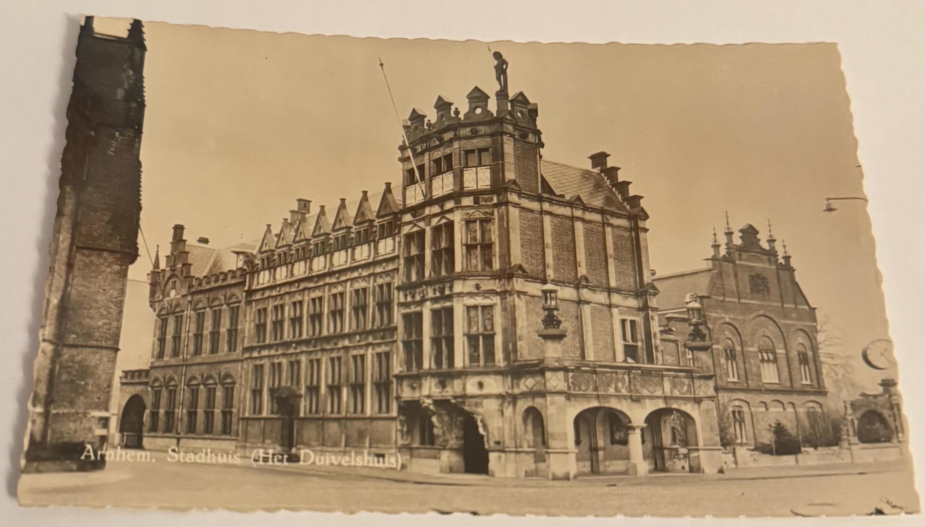 Antike Postkarte Arnheim Künstlerkarte Ansichtskarte retro Postkartensammlung Sammler Ansichtskarten Sammlung