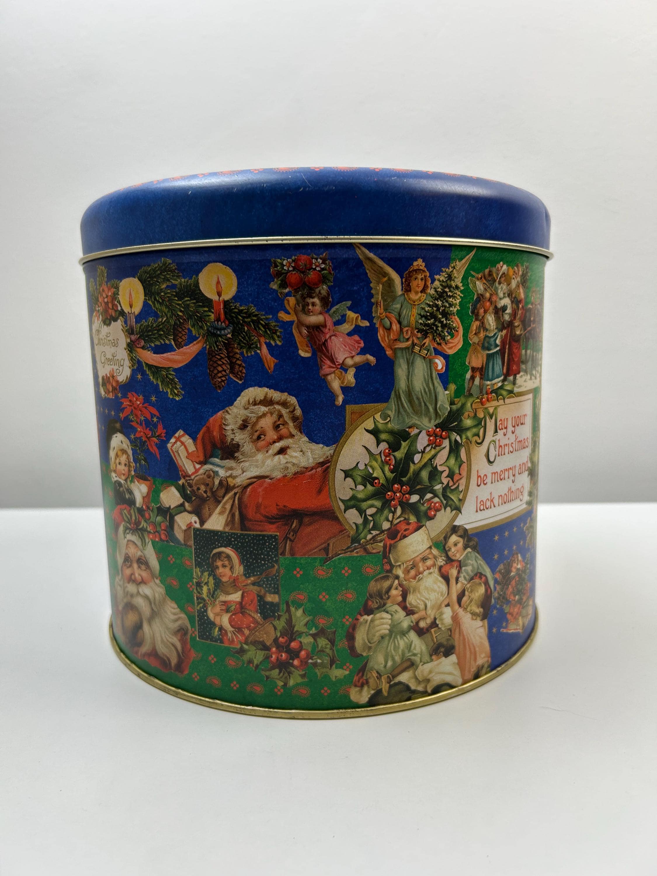 Blechdose Balocco Keksdose vintage Plätzchendose große Aufbewahrungsdose retro Einrichtung Dekoration Landhausküche Retroküche Bauernküche