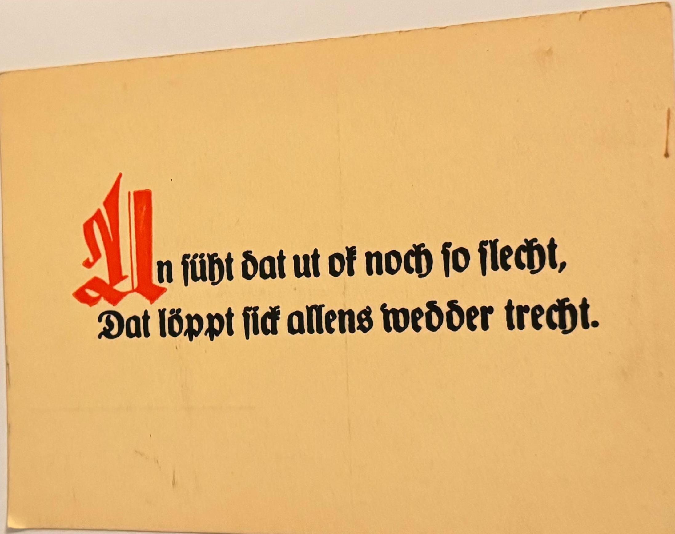 Postkarte Soltau Lüneberg Friefen-Verlag Künstlerkarte Ansichtskarte Sammler KartenSammlung retro Postkartensammlung thrift Postkarten