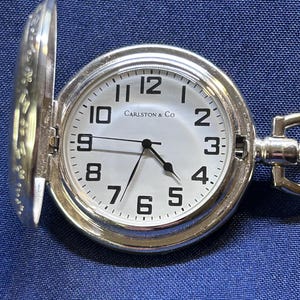 Vintage pocket watch Carlston & Co. decoration watches
