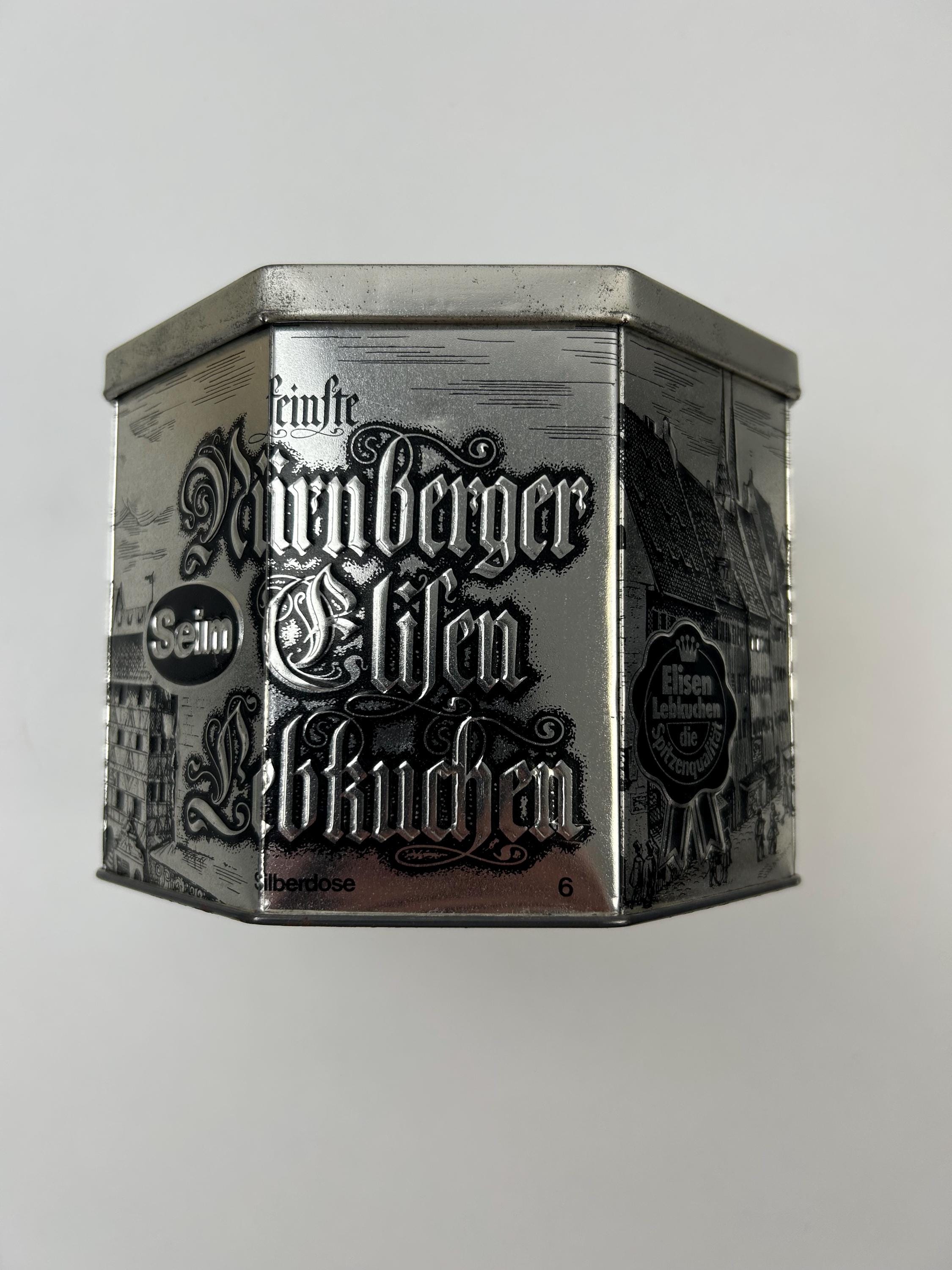 Blechdose Nürnberger Lebkuchen vintage Plätzchendose große Aufbewahrungsdose retro Einrichtung Kaffee Dekoration Landhausküche Retroküche