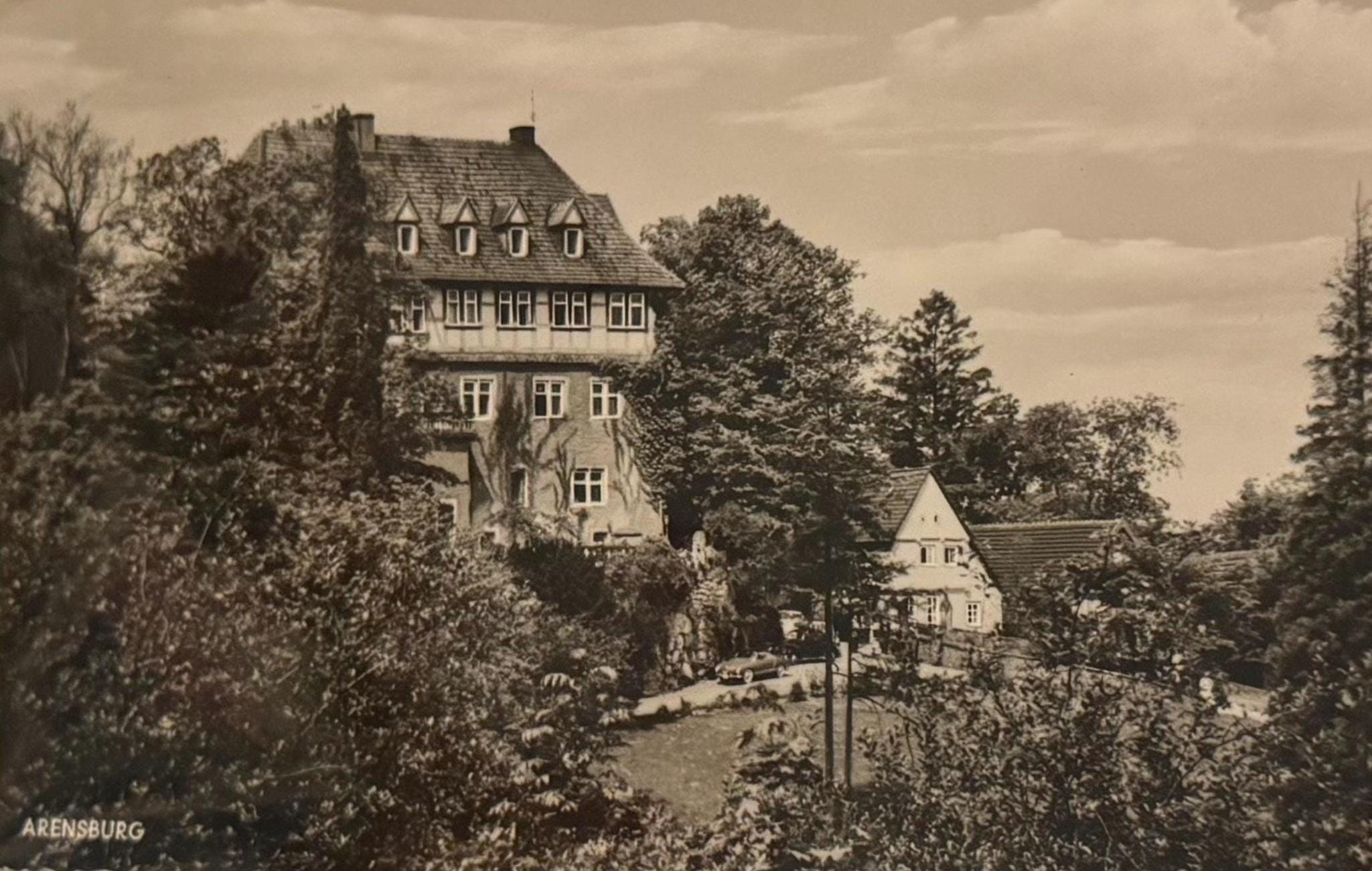Postkarte Schleswig-Holstei Arensburg Künstlerkarte Ansichtskarte Sammler KartenSammlung retro Postkartensammlung thrift Postkarten