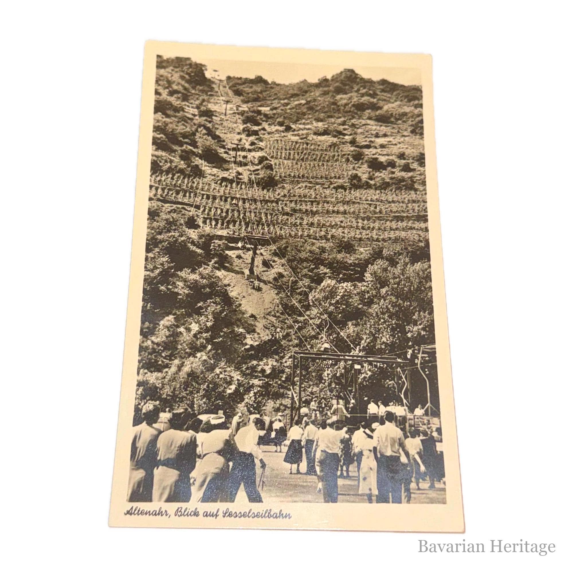 Carte Postale Télésiège Altenahr 1950s