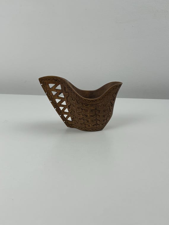 Vintage Holzkanne slawisch