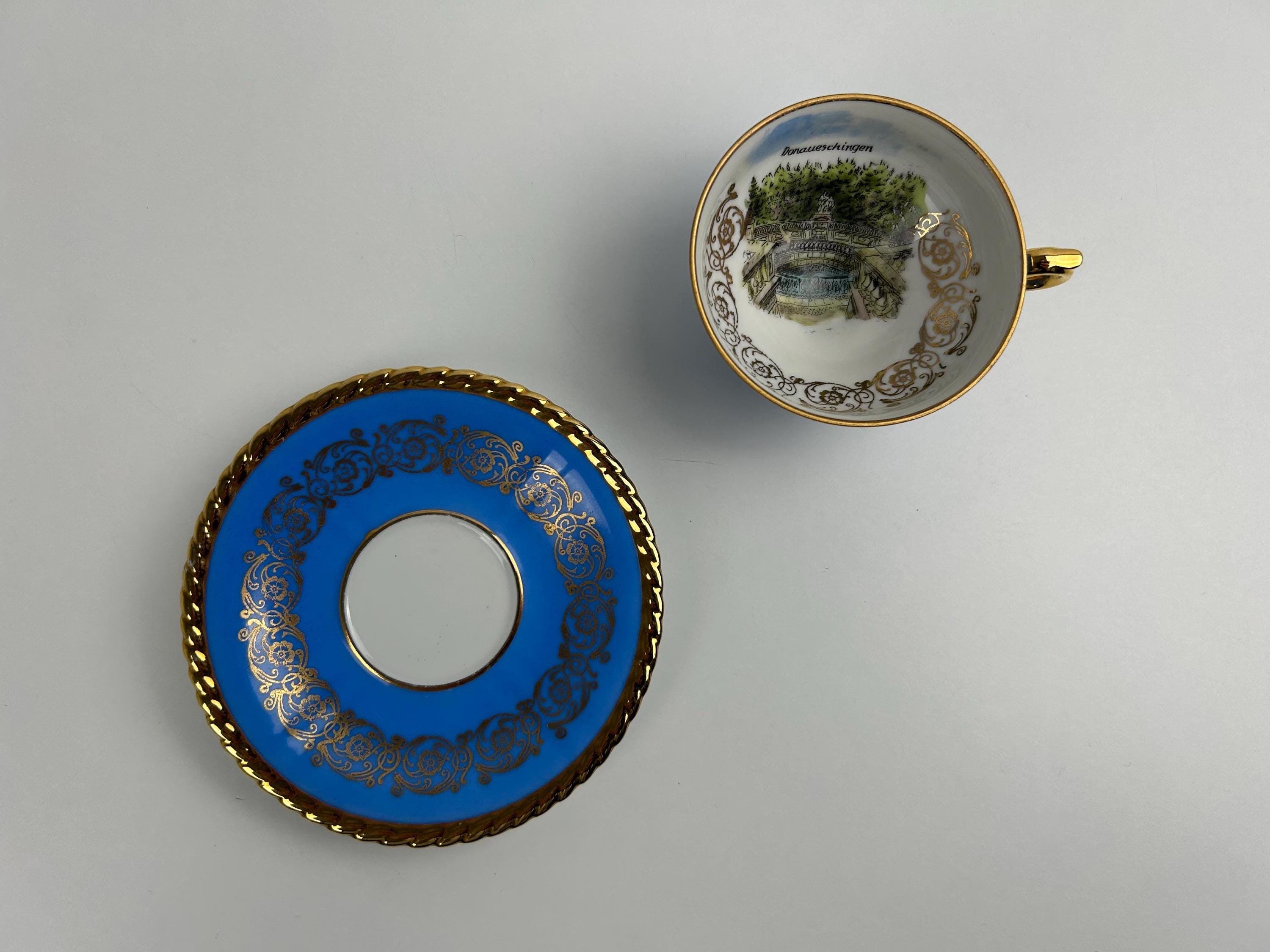 Tasse de Collection Donaueschingen Francfort Vintage