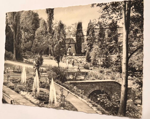 Antike Bad Salzuflen Postkarte