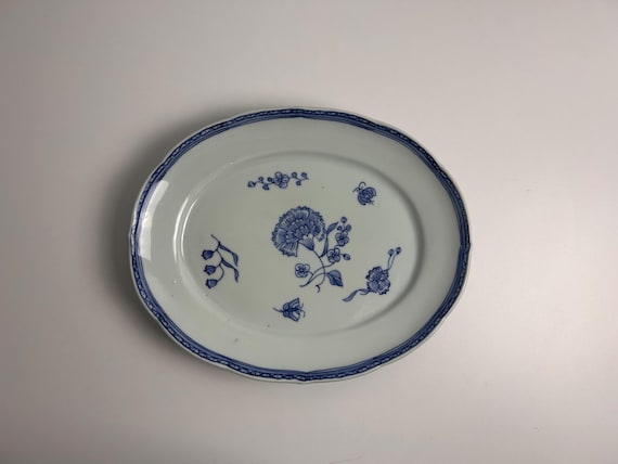 Nejlika Porzellanplatte Vintage Ikea 31x25cm
