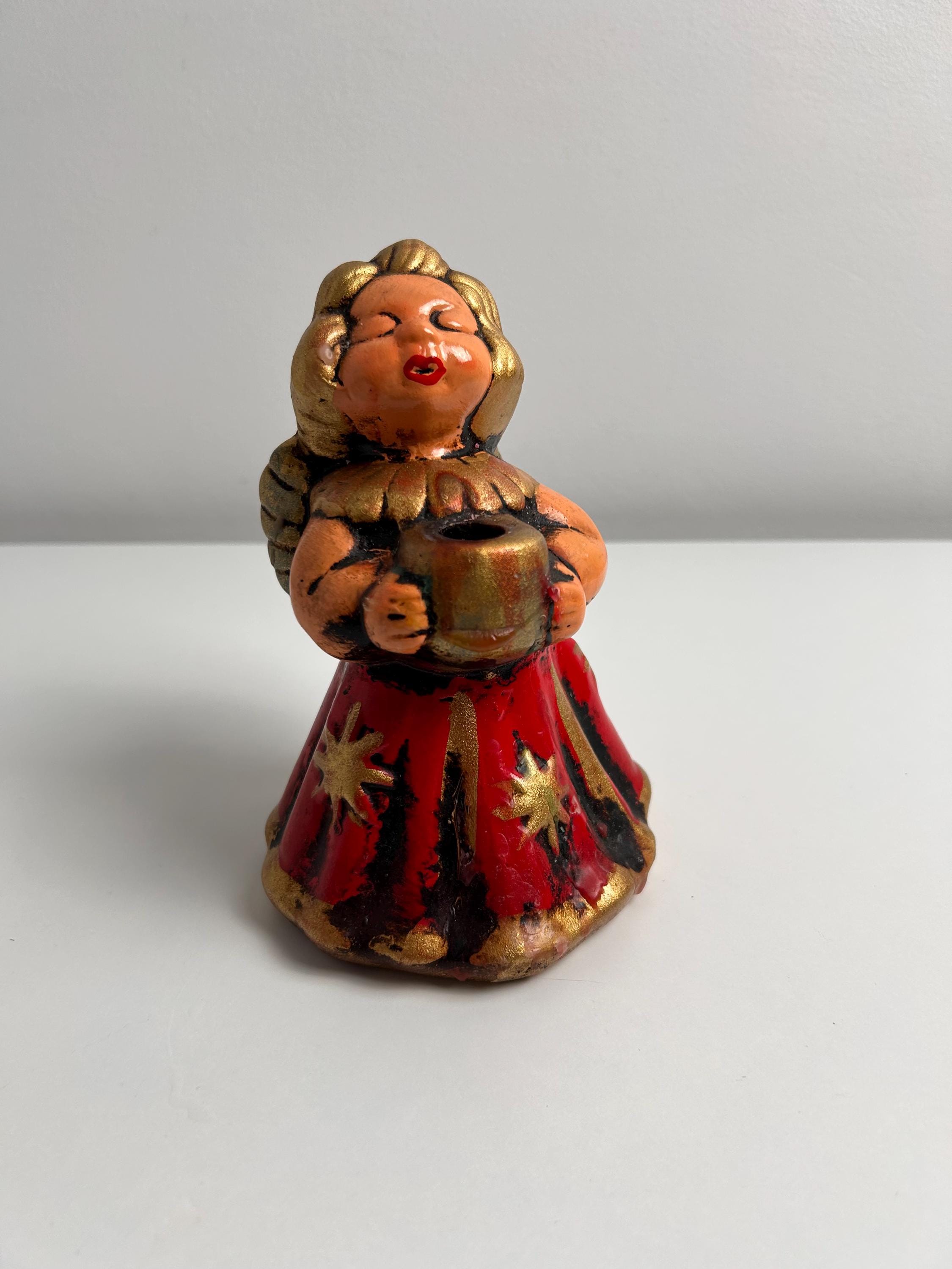 Vintage Engel Figur Engelchen Dekoration Weihnachten Einrichtung Weihnachtsfest Festlich