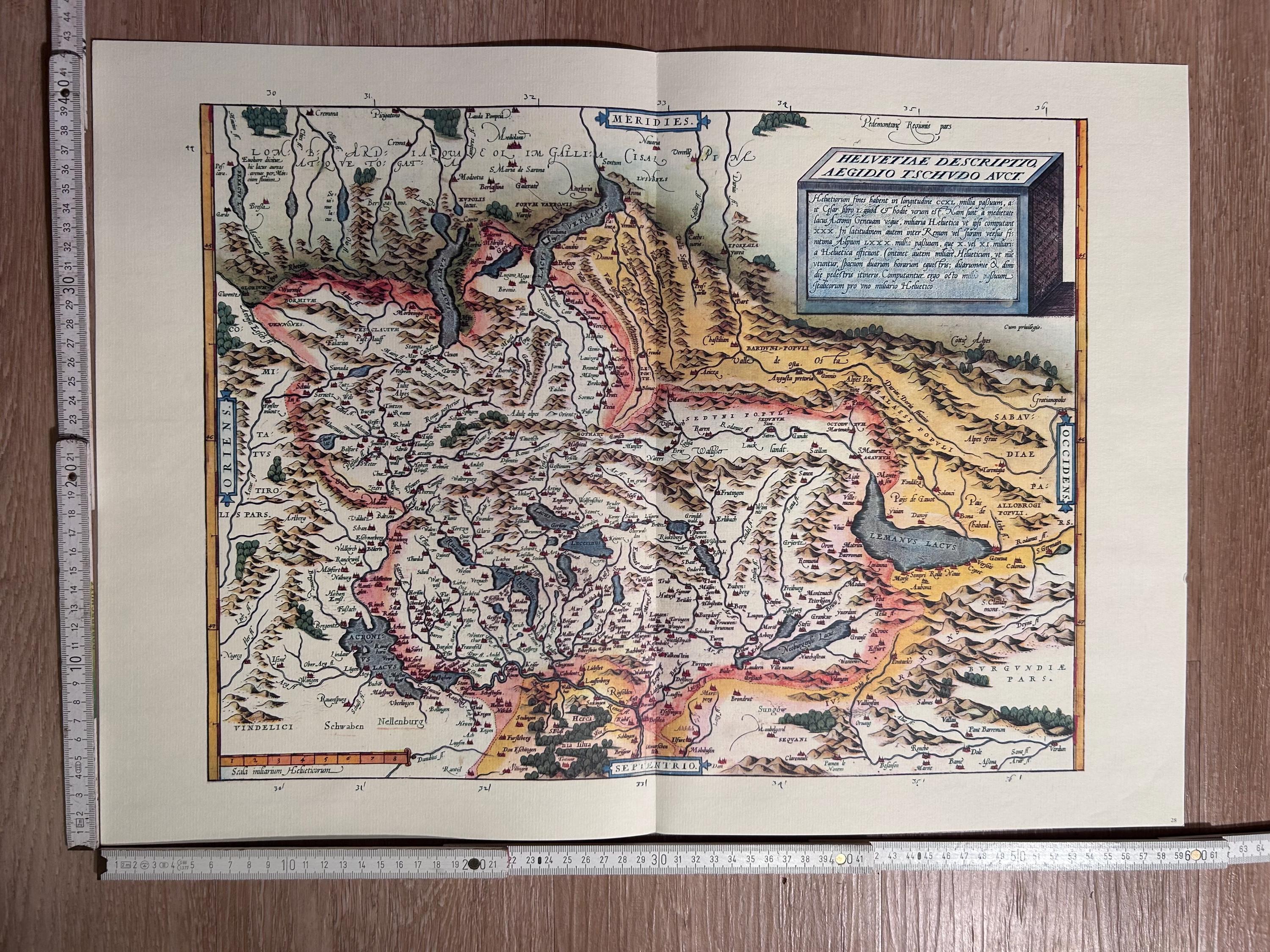 Stadtplan Schweiz vintage Landkarte Stadtplan thrift Plan Dekoration alt Wohndekoration Bild Wand Landkarte