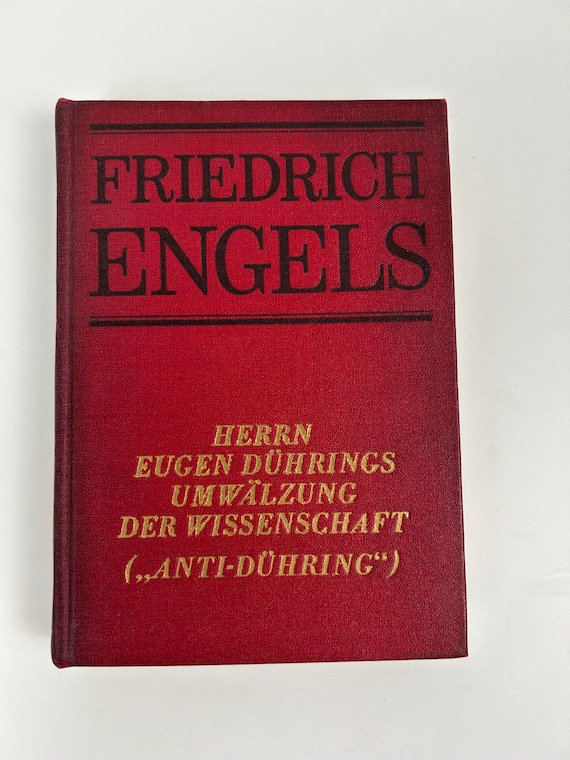 Friedrich Engels Anti-Dühring Umwälzung Wissenschaft