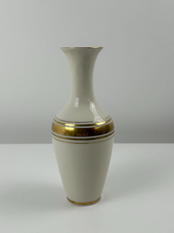 Seltmann Goldrand Porzellanvase