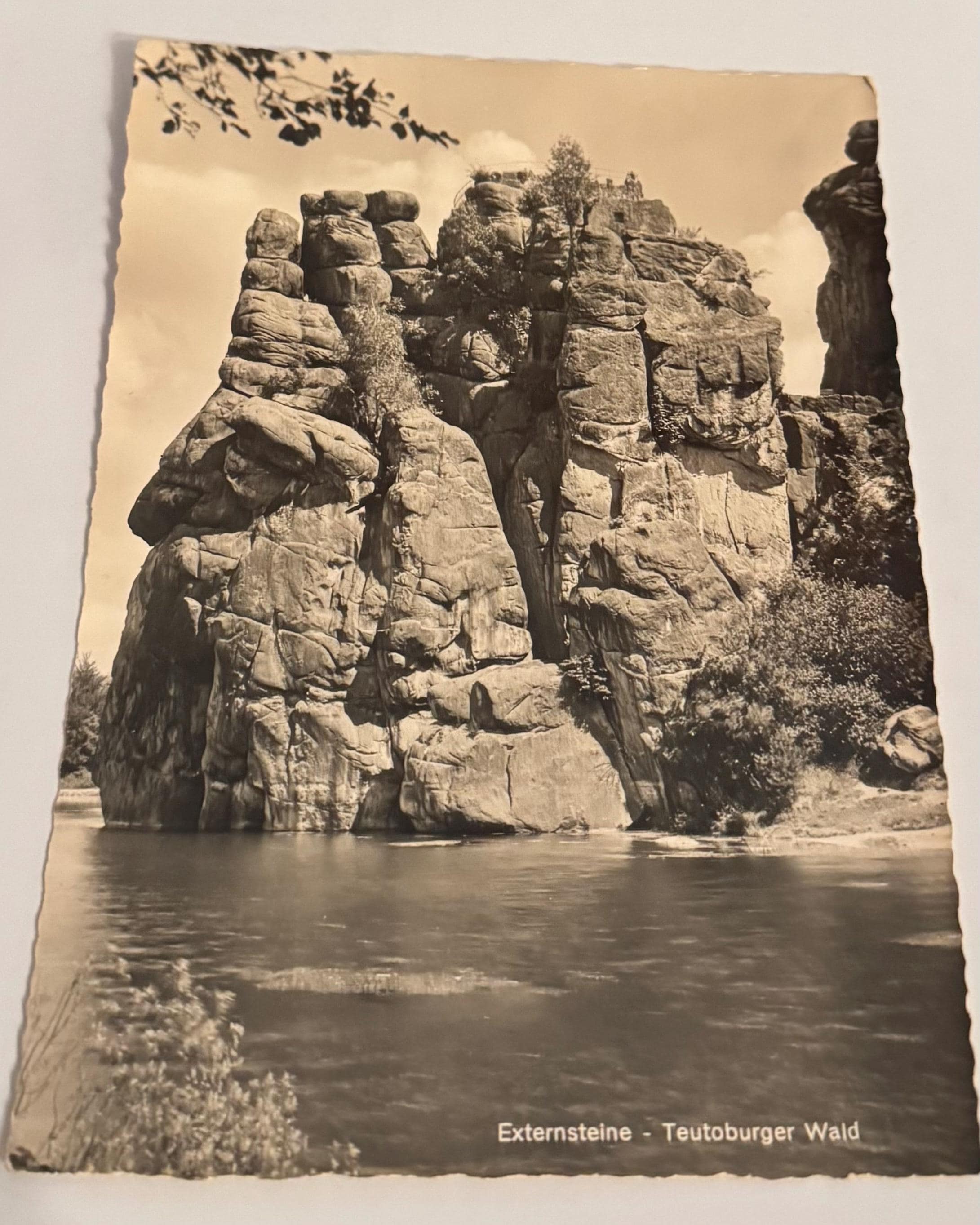 Postkarte Teutoburer Wald vintage Postkarte Künstlerkarte alt Ansichtskarte Sammler Karten Sammlung retro Postkartensammlung thrift
