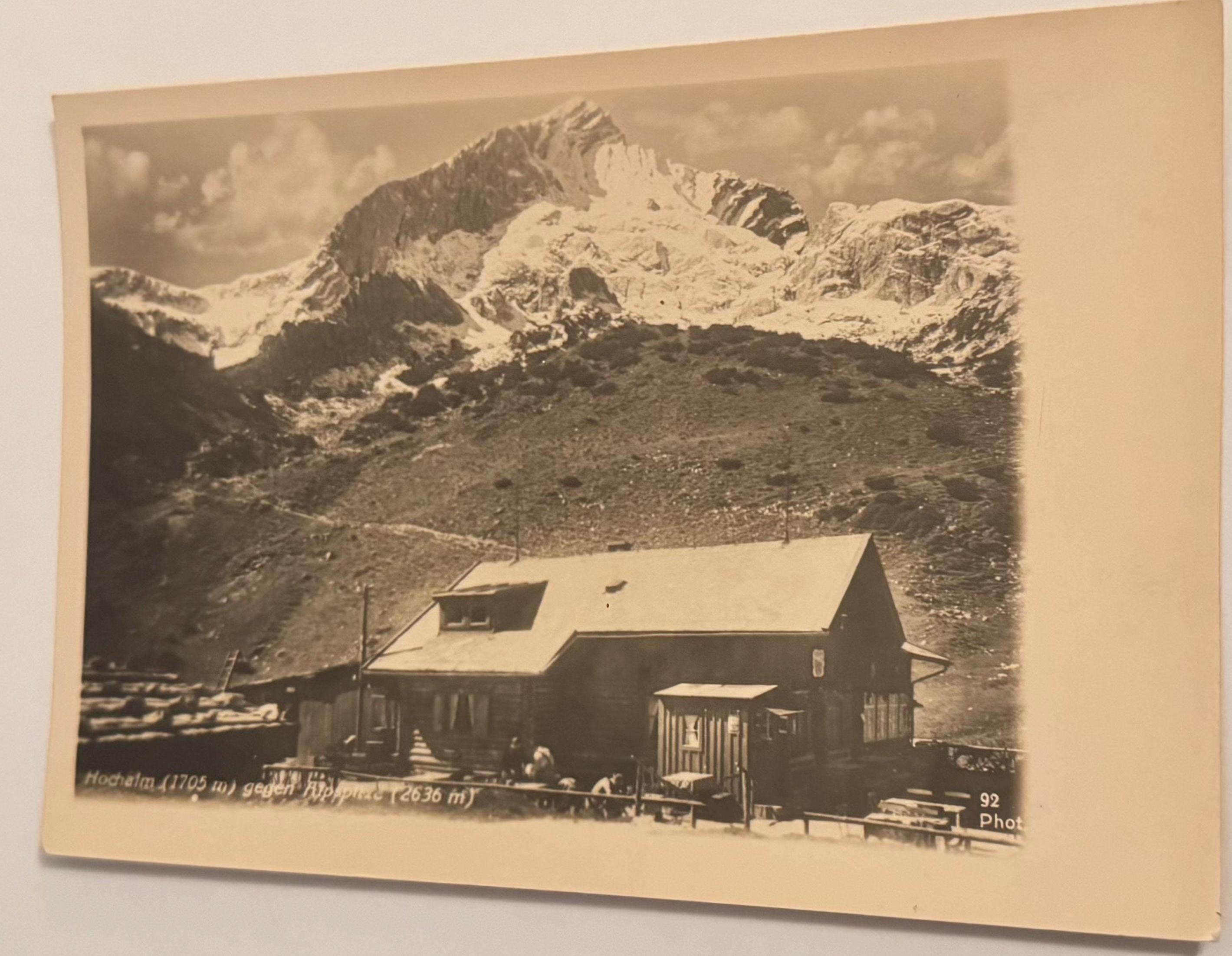 Vintage Postkarte Hochalm Künstlerkarte Ansichtskarte retro Postkartensammlung Sammler Ansichtskarten Sammlung