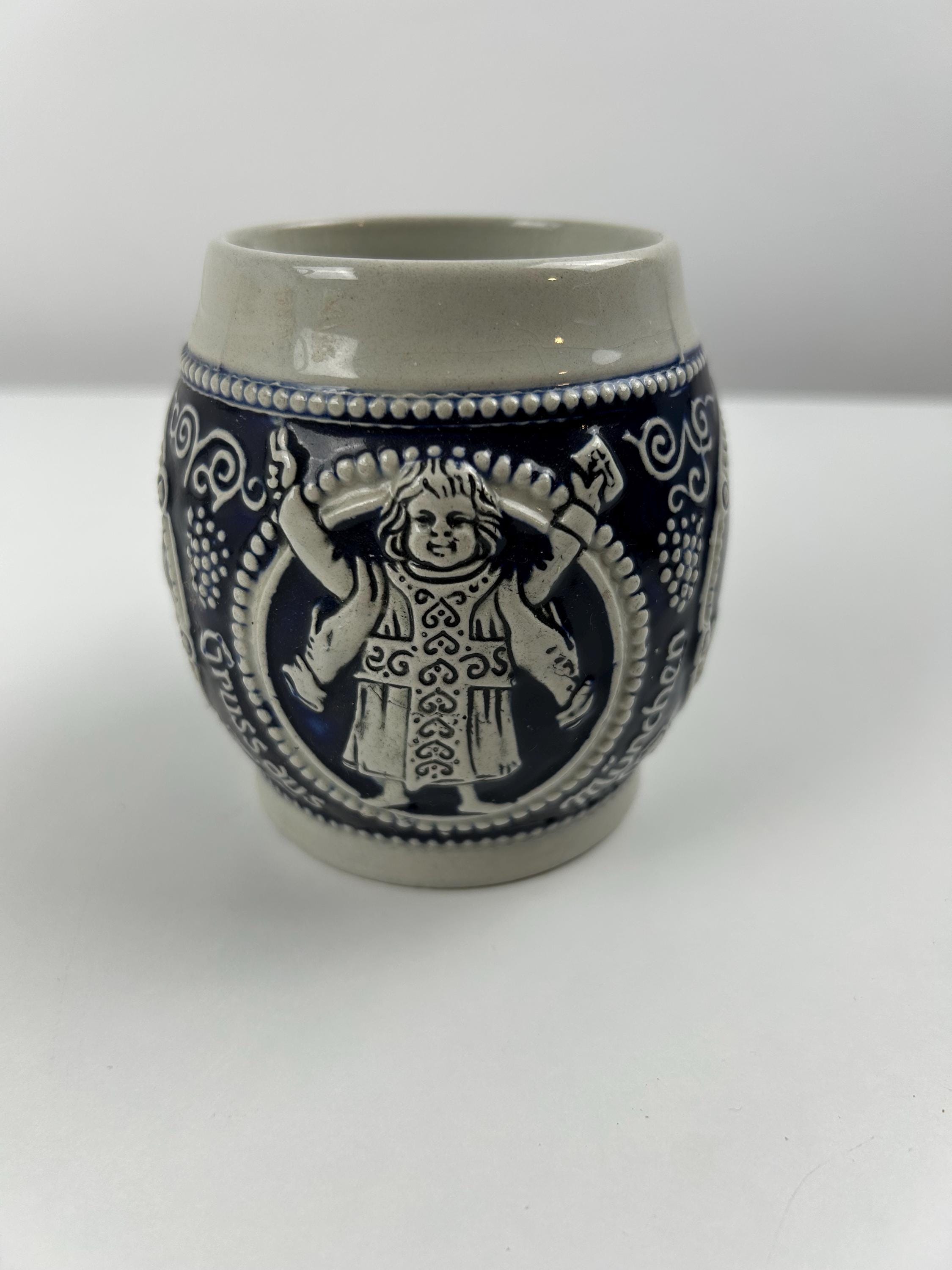 Bierseidel München Bierkrug vintage Hofbräuhaus Bierglas retro Bierbembel thrift Bierkrügel Tradition Bayern Sammlung Sammlerobjekt