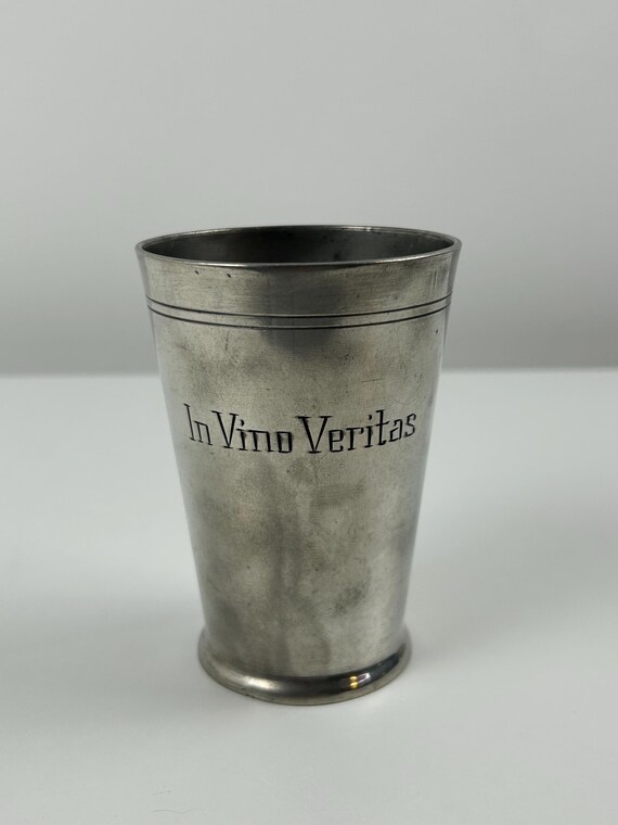 Zinnbecher F.Sch.M. Vintage